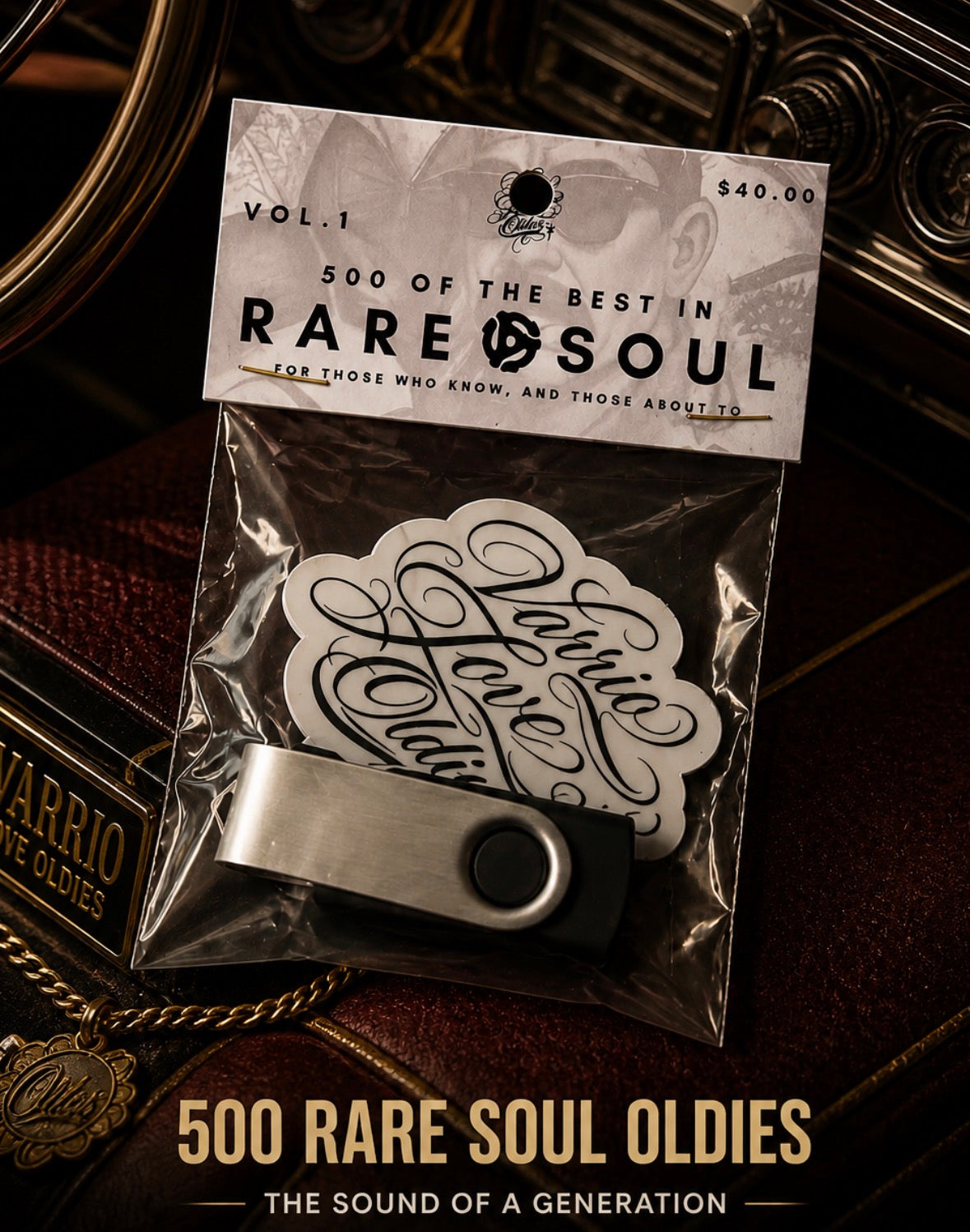 500 Rare Soul Oldies – USB (Vol. 1)