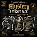 Crystal Marie's Mystery 3 Sticker Pack